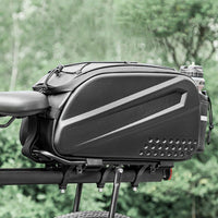 10L Large Capacity Bike Rack Bag – Trunk Rear Rack Bag Biking Accessories Gear
