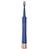 Electric Toothbrush for Adults – Sonic Toothbrush with 6 Brush Heads and Smart Timer Blue