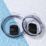 2 PCS Tumbler Replacement Lids for Coffee Mug Travel Cup Medium