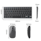 Compact Wireless Keyboard and Mouse Combo for Windows Mac