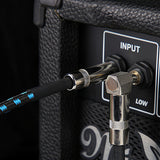 3M Electric Guitar Lead Cord Cable 6.35mm Jacks For Amp Pedals Instrument