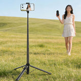 1.7m Bluetooth Universal Phone Stand Phone Tripod for Travel Video Live Streaming