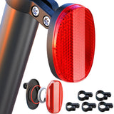 For Airtag Bike Reflector Taillight Anti-Theft Hidden Bike Mount