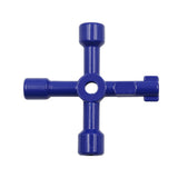 Multi-Functional Electrical Switchboard Key Wrench Tool Blue
