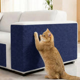 Self-Adhesive Cat Scratch Protector Guard Sticker for Sofa Wall Door Dark Blue