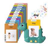 Flash Cards Learning Toy with 510 Words Montessori Language Educational Toy