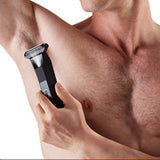 Electric Grooming Shaver Set with LED Display for Beard Body & Nose Hair