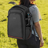 Waterproof Camera Backpack Large Capacity DSLR Bag for Travel Photography