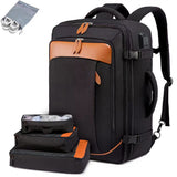 Travel Laptop Backpack Carry on Luggage Bag with 3 Packing Cubes and Shoe Bag