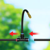 Drip Irrigation System 30m 0.6cm 360-Degree for Raised Beds Greenhouse