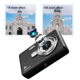 16X Digital Zoom Digital Camera with 32GB Memory Card Photo Video Camera for Beginners Black