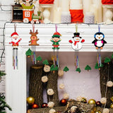 3D Wooden Wind Chime Craft Kit for DIY Wind Chimes Decorative Ornament Christmas Style