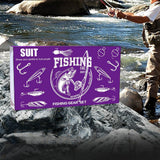 Bass Trout Salmon Fishing Lures Kit – Baits & Tackle Fishing Accessories Set Purple