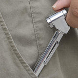 Mini Pencil Tire Pressure Gauge with Metal Nozzle Calibrated 10–120 PSI