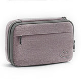 Portable Cord Organizer Travel Electronic Organizer Case for USB Cable Chargers Pink
