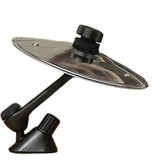 Car Air Vent Drum Cymbal Decoration Musical Cymbal Ornament for Car Truck SUV Silver