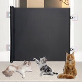 No-Drill Retractable Pet Gate – Barrier for Dogs and Cats Indoor & Outdoor Use Style 2