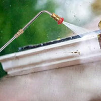 Pressure Washer Extension Wand Kit Replacement Cleaning Tools with 5 Nozzle Tips Roof Window Washing Accessories