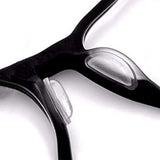 25 Pairs Silicone Nose Pads Anti-Slip Stick On Eyeglasses Sunglasses Spectacles White