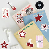 50 Pcs Aesthetic Downtown Girls Vinyl Waterproof Stickers Pack