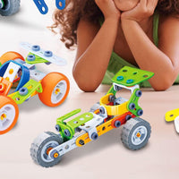 10-in-1 STEM Building Toys for Boys & Girls Ages 4+ – Birthday Gift Set