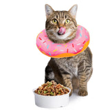 Cat Cone Soft Collar – Adjustable Kitten Recovery Donut Collar Pink