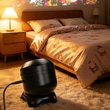 8 Pattern Christmas Projector Lights for Indoor Bedroom Living Room Car Black