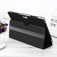 10-10.1 Inch Universal Tablet Case with 360° Rotatable Stand Black