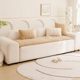 Non Slip Couch Cover Sofa  Furniture Protector for Sofa Protection Brown