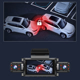 4 Channel 360-Degree Dash Cam with App 32GB Card for Car