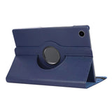 360 Rotating Case for Samsung Tab A9 Plus 11 Inch Tablet Leather Stand Case Cover Dark Blue