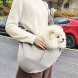 Adjustable Pet Dog Carrier Sling Bag Breathable Mesh Puppy Cat Carrier Gray