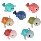 4 Pcs Kids Bath Toys Cute Animal Shape Bath Tub Toys