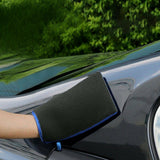 2PCS Clay Mitt Glove Car Polish Clay Bar Detailing Glove Microfiber Car Wash