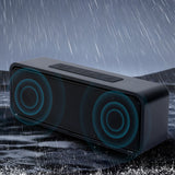 Portable Upgraded Bluetooth Speaker with IPX5 Water Resistant Stereo Sound