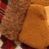 Christmas Chair Covers with Santa Hat – Holiday Dinner Party Decoration Style 3