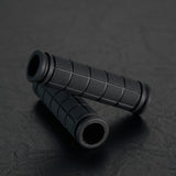 2PCS Bicycle Handlebar Grips – Rubber for MTB & BMX Black