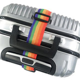 2Pcs Password Lock Luggage Strap Travel Suitcase Secure Belt Code Lock Mixed Color