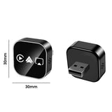 4 in 1 Wireless CarPlay Adapter for CarPlay Android Auto Mirroring Black