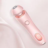 Dual Heads Electric Razor for Women Electric Shaver for Face Underarms Body Hair Pink