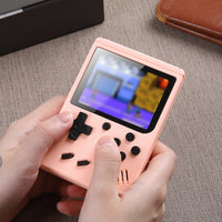 Built-in 500 Classic Games Gameboy Handheld Retro Video Game Console Kids Toy Pink