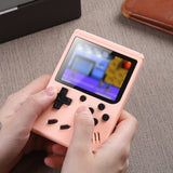 Built-in 500 Classic Games Gameboy Handheld Retro Video Game Console Kids Toy Pink