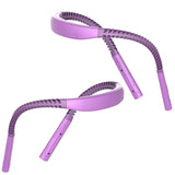 LED Book Light Adjustable Brightness Neck Reading Light Purple