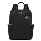 Travel Laptop Backpack Casual Rucksack Shoulder Bag for Work School Black