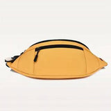 Unisex Waist Fanny Pack Multi-Pockets Running Bum Bag Yellow