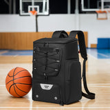 Basketball Backpack with Shoe Compartment Large Sports Bag for Accessories