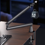 Low Profile Microphone Boom Arm Adjustable Stand