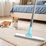 3 in 1  Carpet Rake Adjustable Long Handle for Dog Cat Fur