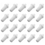 50PCS Plastic Spring Pivot Pins for Plantation Shutters White