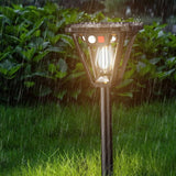 Solar Spot Lights with Motion Sensor Wall Path Lamp for Garden